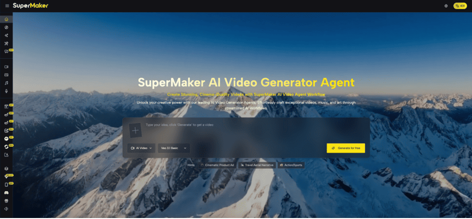 SuperMaker AI Video Maker: The All-in-One Platform for Cinema-Grade Video Creation