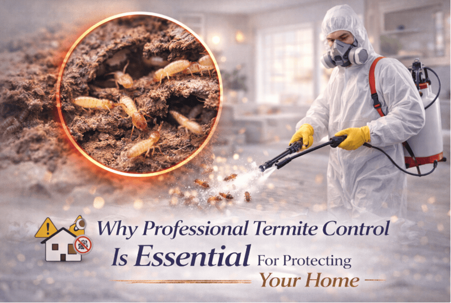 Why Professional Termite Control Is Essential For Protecting Your Home?
